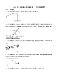 2022年中考物理二轮专题复习——简单机械作图