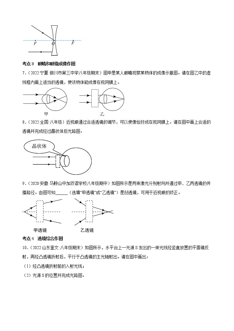 2022年中考物理二轮复习——透镜作图第2页