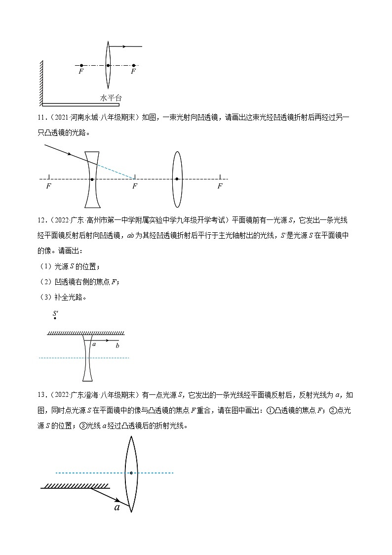 2022年中考物理二轮复习——透镜作图第3页