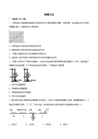 2022年中考物理知识点二轮复习专题练习——物理方法