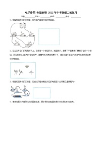 2022年中考物理二轮专题复习+电学作图作图