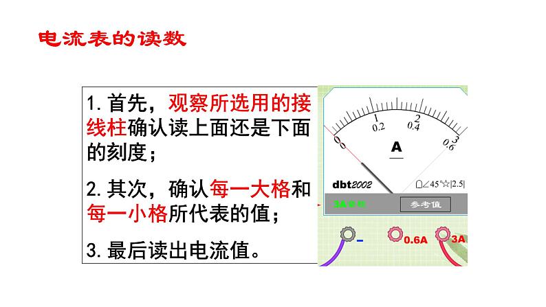 15.4 电流的测量 课件-2021-2022学年人教版物理九年级全一册第7页