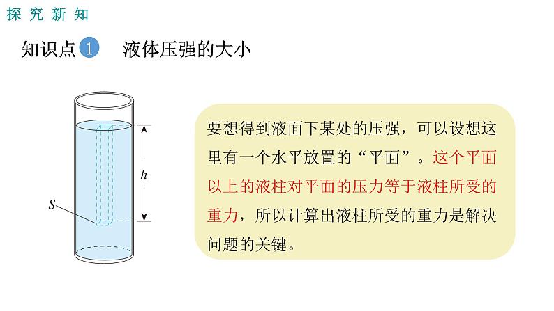 人教八（下）第九章第2节液体的压强第5页