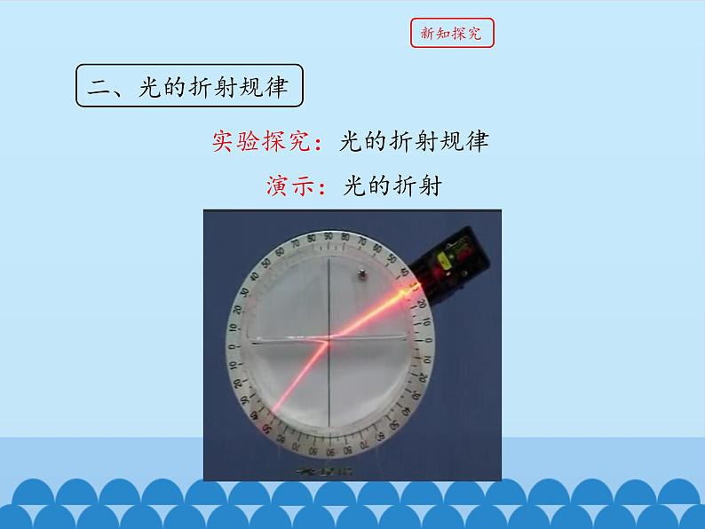 教科版八年级物理上册 4.4 光的折射_ 课件第6页