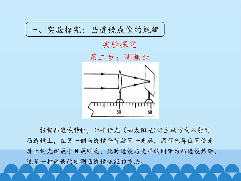 教科版八年级物理上册 4.5 科学探究：凸透镜成像-第二课时_ 课件第7页