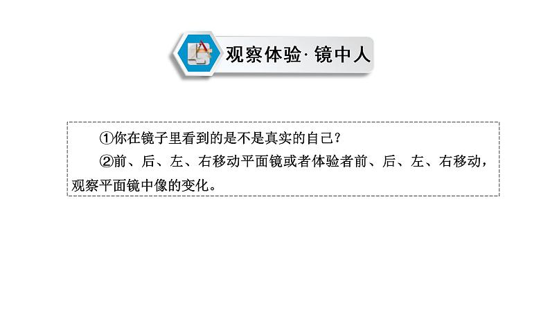 教科版八年级物理上册 4.3 《科学探究：平面镜成像》PPT 课件第4页