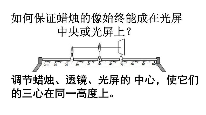 教科版八年级物理上册 4.5 科学探究：凸透镜成像 课件第6页