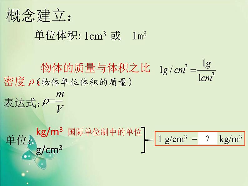 教科版八年级物理上册 6.2  物质的密度 课件06