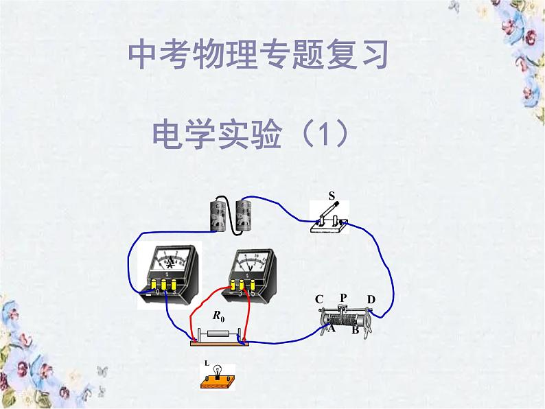 2022年中考物理总复习课件-----电学实验专题第2页