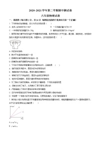 苏州外国语学校2020-2021学年初二物理下册期中考试物理试题（含解析）