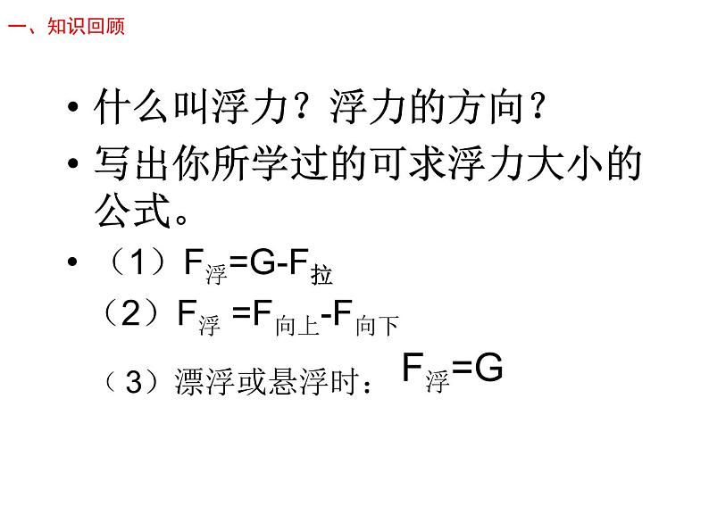 2022年教科版八年级物理下册第10章第3节科学探究：浮力的大小课件 (4)第6页