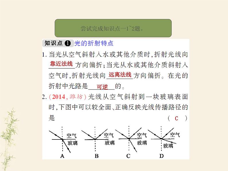 4.4 光的折射课件PPT第6页