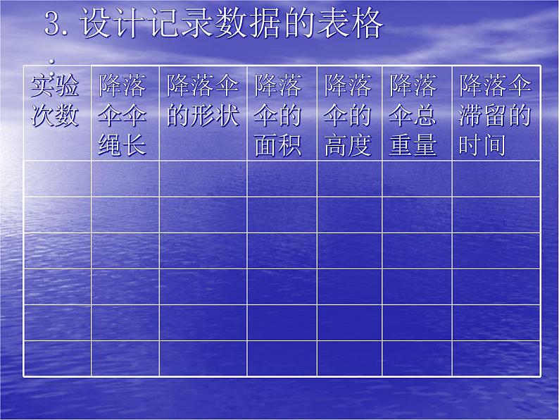 1.3 活动：降落伞比赛课件第8页