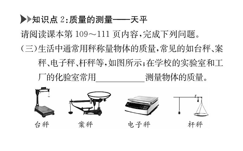 初中物理人教版八年级上册第6章复习练习课件PPT第6页