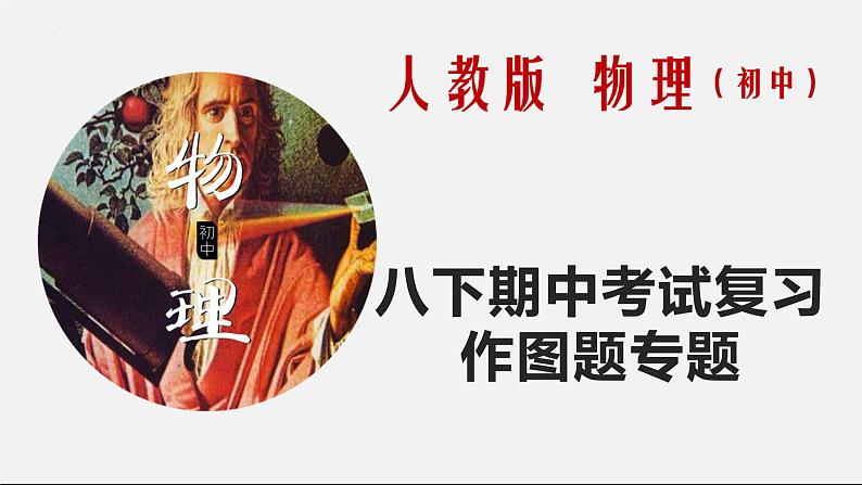 期中考试前复习－作图专题课件2021－2022学年人教版八年级物理下册第1页