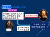 2022年人教版八年级物理下册第8章第1节牛顿第一定律课件 (2)