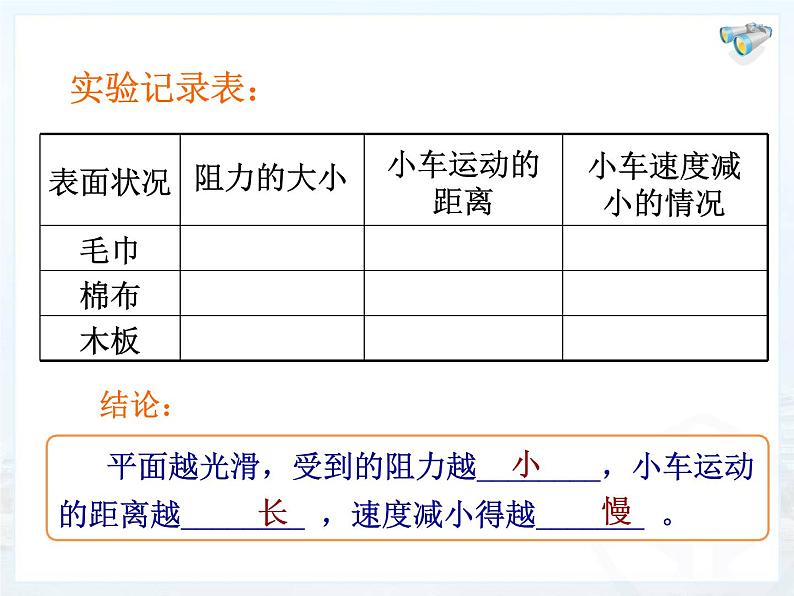 2022年人教版八年级物理下册第8章第1节牛顿第一定律课件 (4)第6页