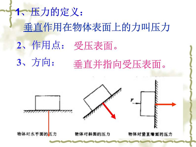 北师大版八下物理 8.1压强 课件07