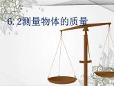 苏科版八年级下册物理 6.2测量物体的质量 课件