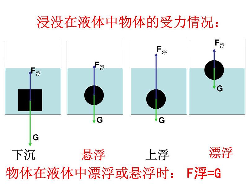 苏科版八年级下册物理 10.4浮力 课件06