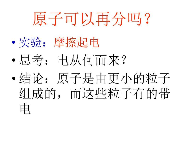 苏科版八年级下册物理 7.3探索更小的微粒 课件第4页