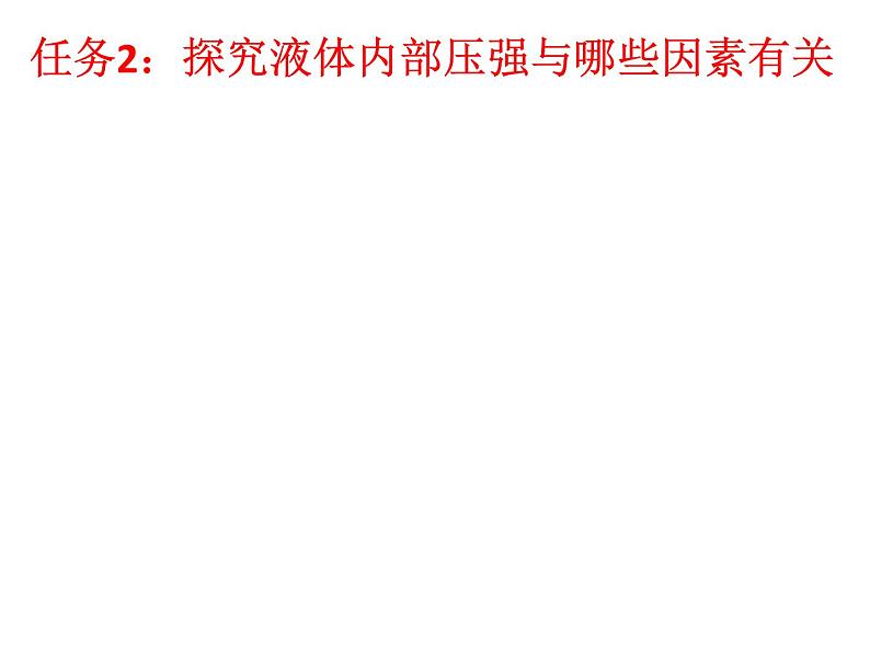 苏科版八年级下册物理 10.2液体的压强 课件第6页