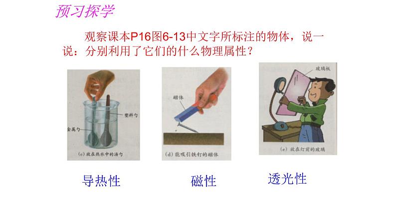 苏科版八年级下册物理 6.5物质的物理属性 课件第7页