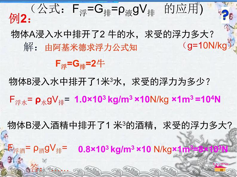 中考物理 浮力专题复习课件PPT第5页