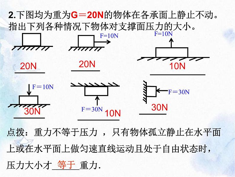 中考物理总复习之压强课件PPT05