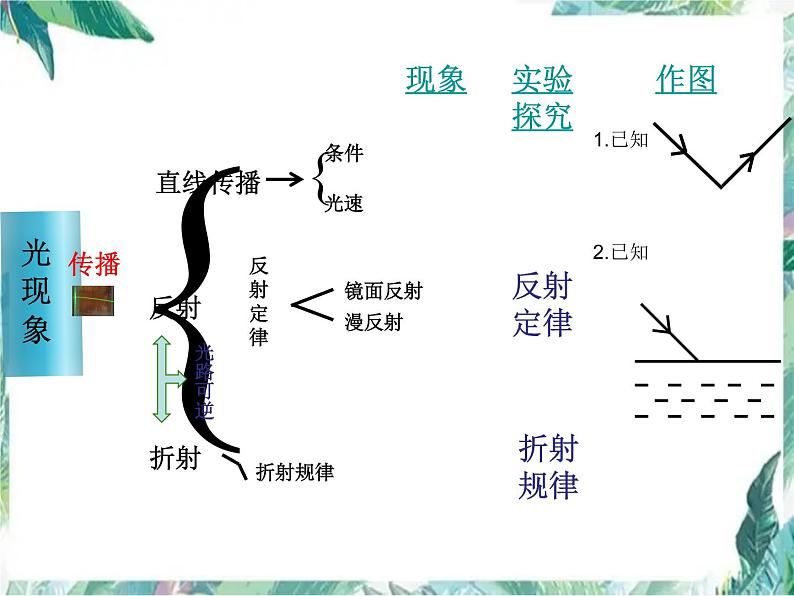 《光现象》复习 优质课件02