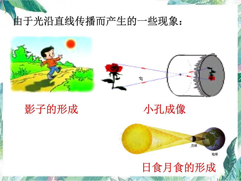 八年级物理 光现象复习优质课件第4页