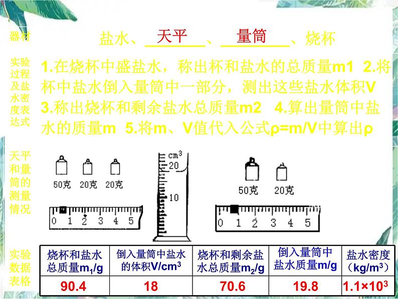 中考复习《质量与密度》课件PPT第8页