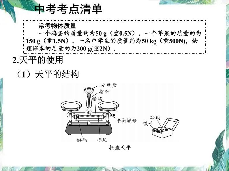 中考物理复习 密度质量复习课 优质课件第3页