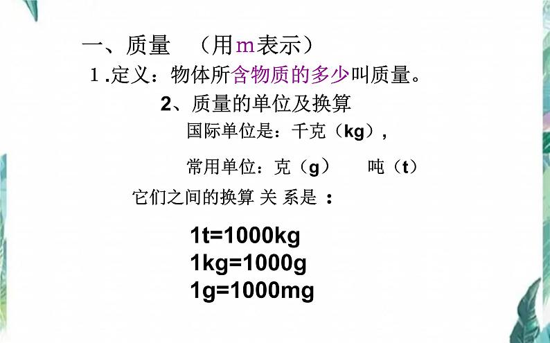 中考物理复习 《质量与密度》优质课件第2页