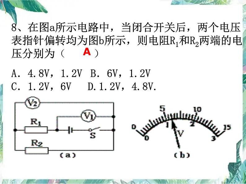 中考物理复习 电流 电路 电压 优质复习课件第7页