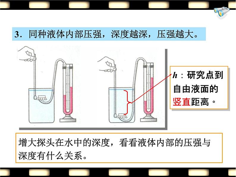 粤沪版八下物理 8.2 研究液体的压强 课件07