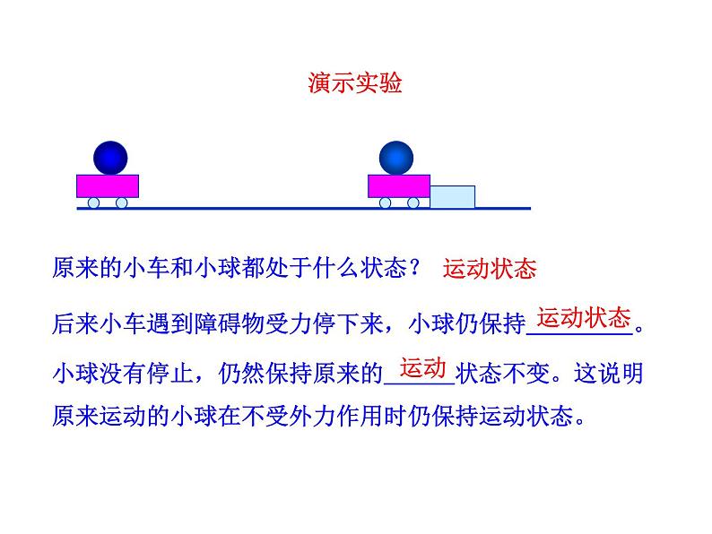 北师大版八下物理 7.7牛顿第一定律 课件05