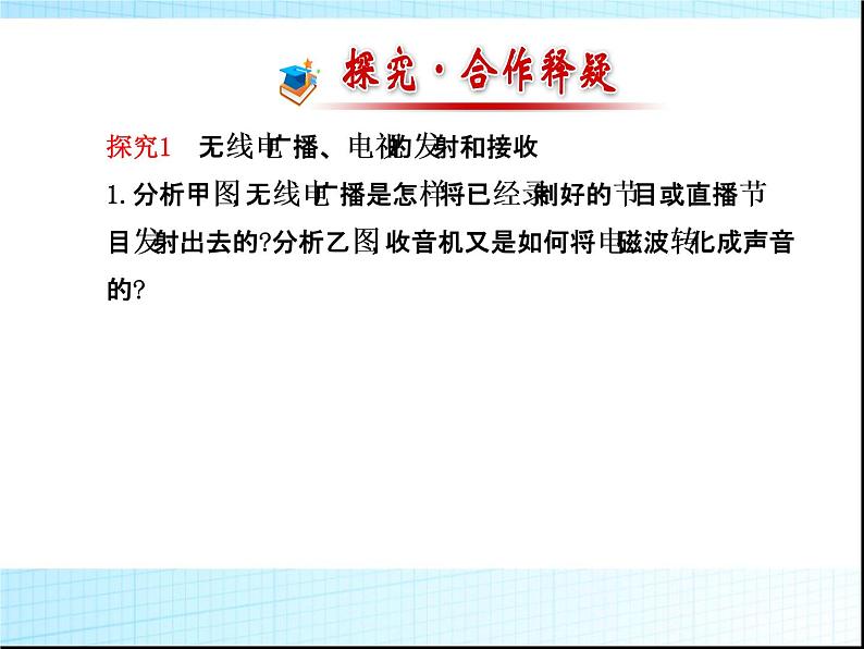 北师大版九年级全册物理  15.2 广播和电视  课件04