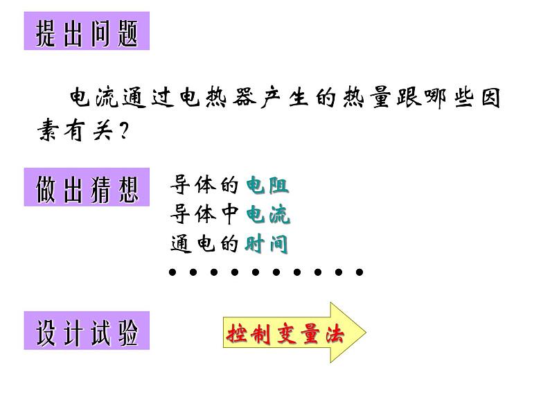 北师大版九年级全册物理  13.4 电流的热效应  课件05