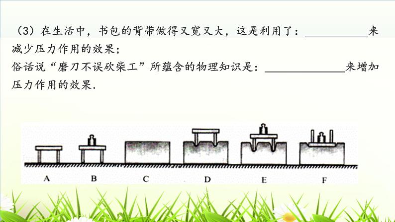 北师大版八下物理 第8章 压强和浮力 复习 课件第5页