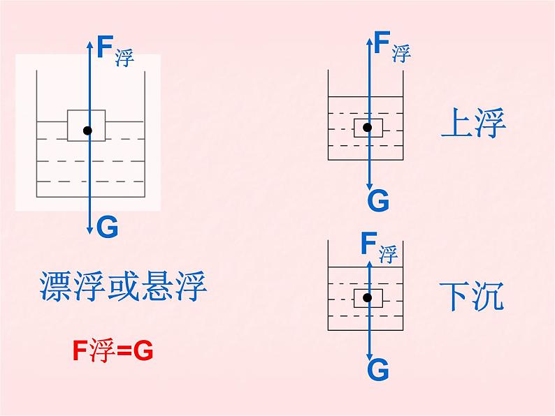 北师大版八下物理 第8章 压强和浮力  浮力专题复习 课件第5页