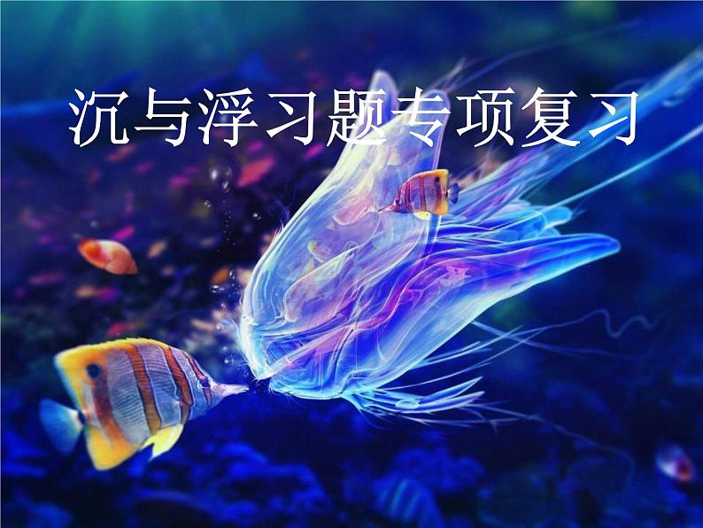 教科版八下物理 10.5 综合与测试 课件第1页