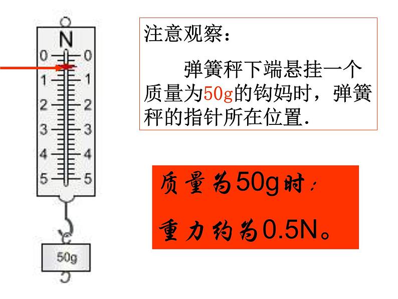 教科版八下物理  7.4 重力 课件08