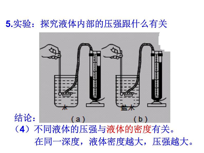 教科版八下物理  9.2 液体的压强 课件第6页