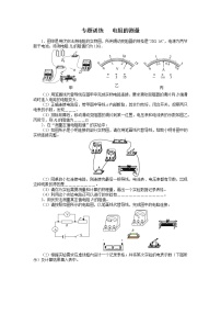 2022年中考物理二轮复习专题训练+电阻的测量