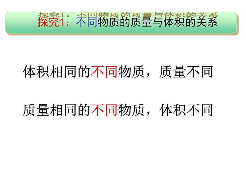 苏科版八年级下册物理 6.3物质的密度 课件第4页