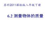 苏科版八年级下册物理 6.2测量物体的质量 课件