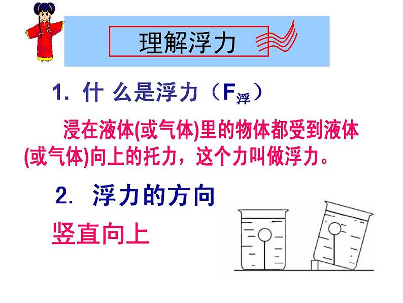 粤教版八年级下册物理  9.1 认识浮力 课件第7页