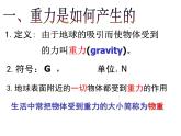 北师大版八下物理 7.3重力  课件