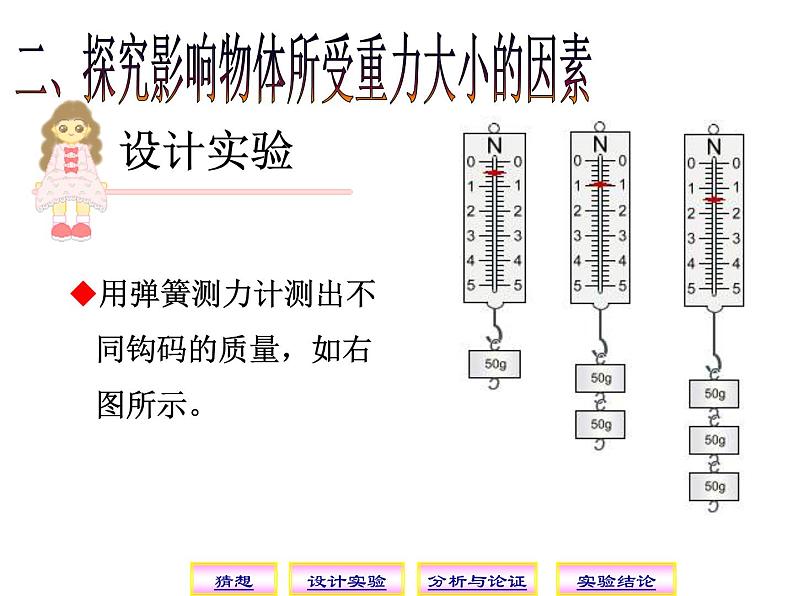 北师大版八下物理 7.3重力  课件第8页